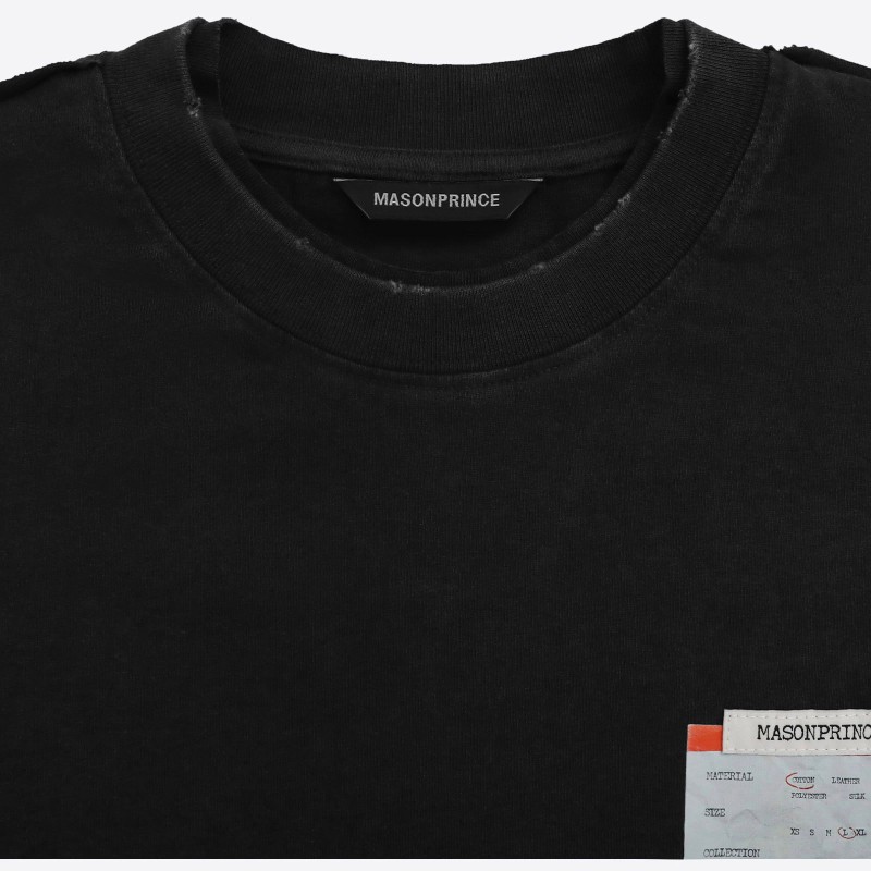 Stapled Label T-Shirt